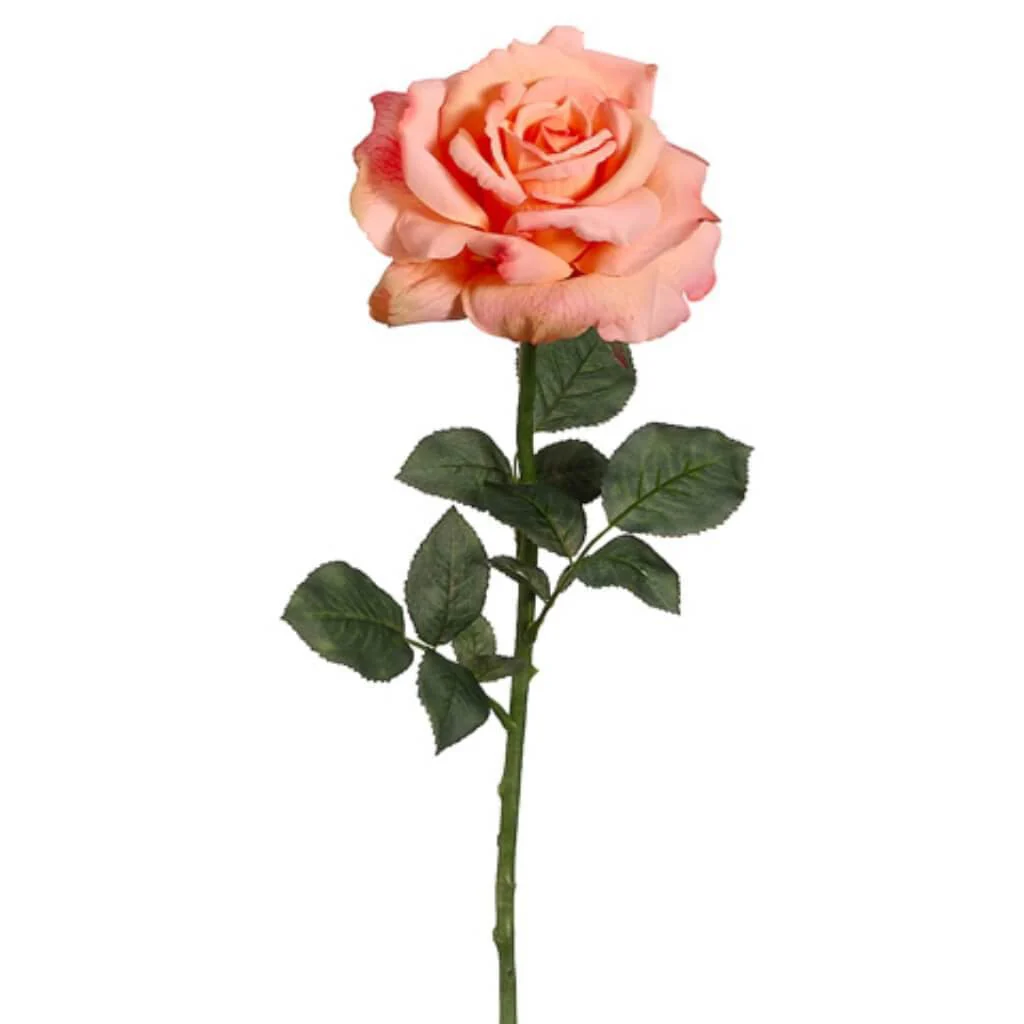 26"Diana Rose Spray Two Tone Salmon