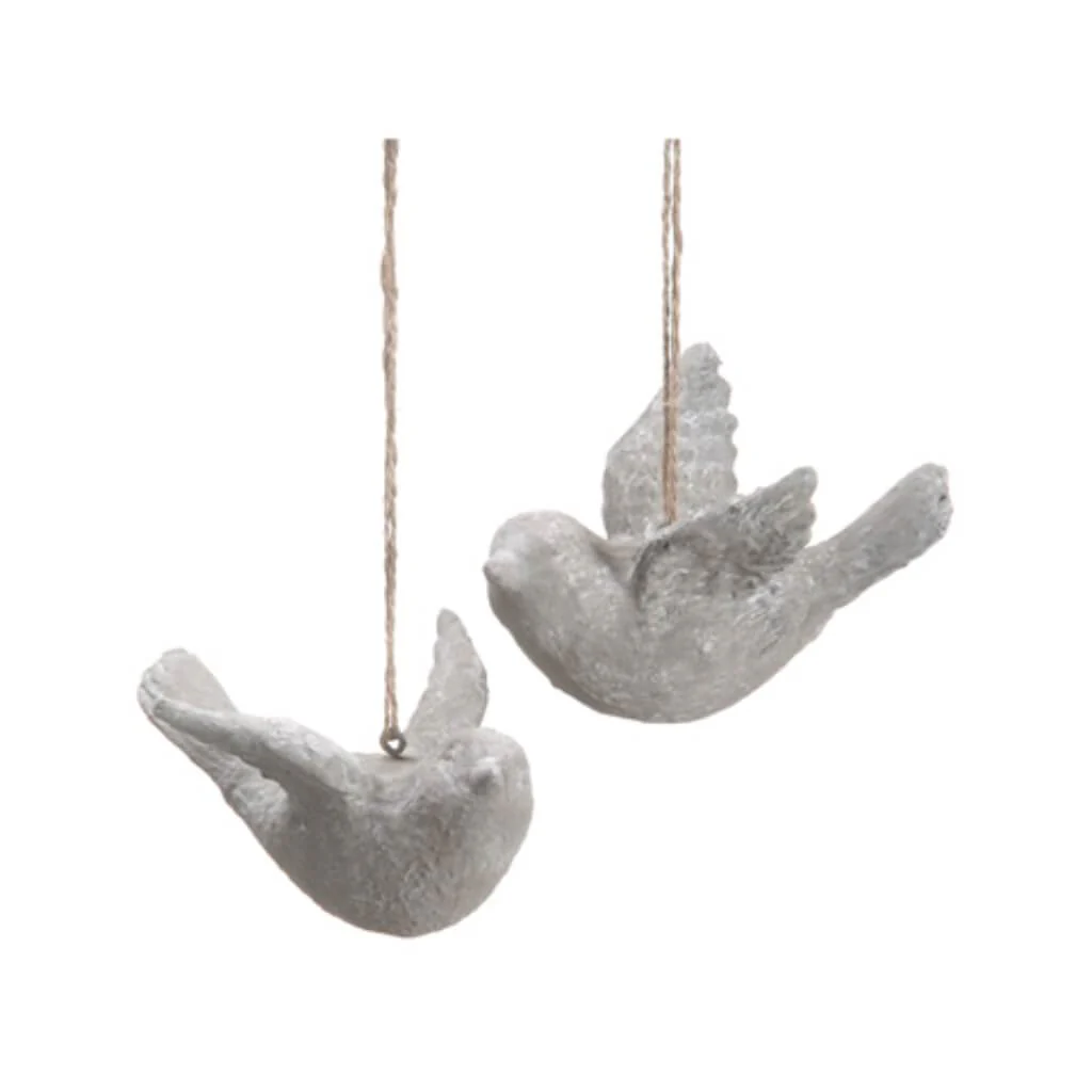 HANGING BIRD(2/S) 4.5inH x 3.5inL