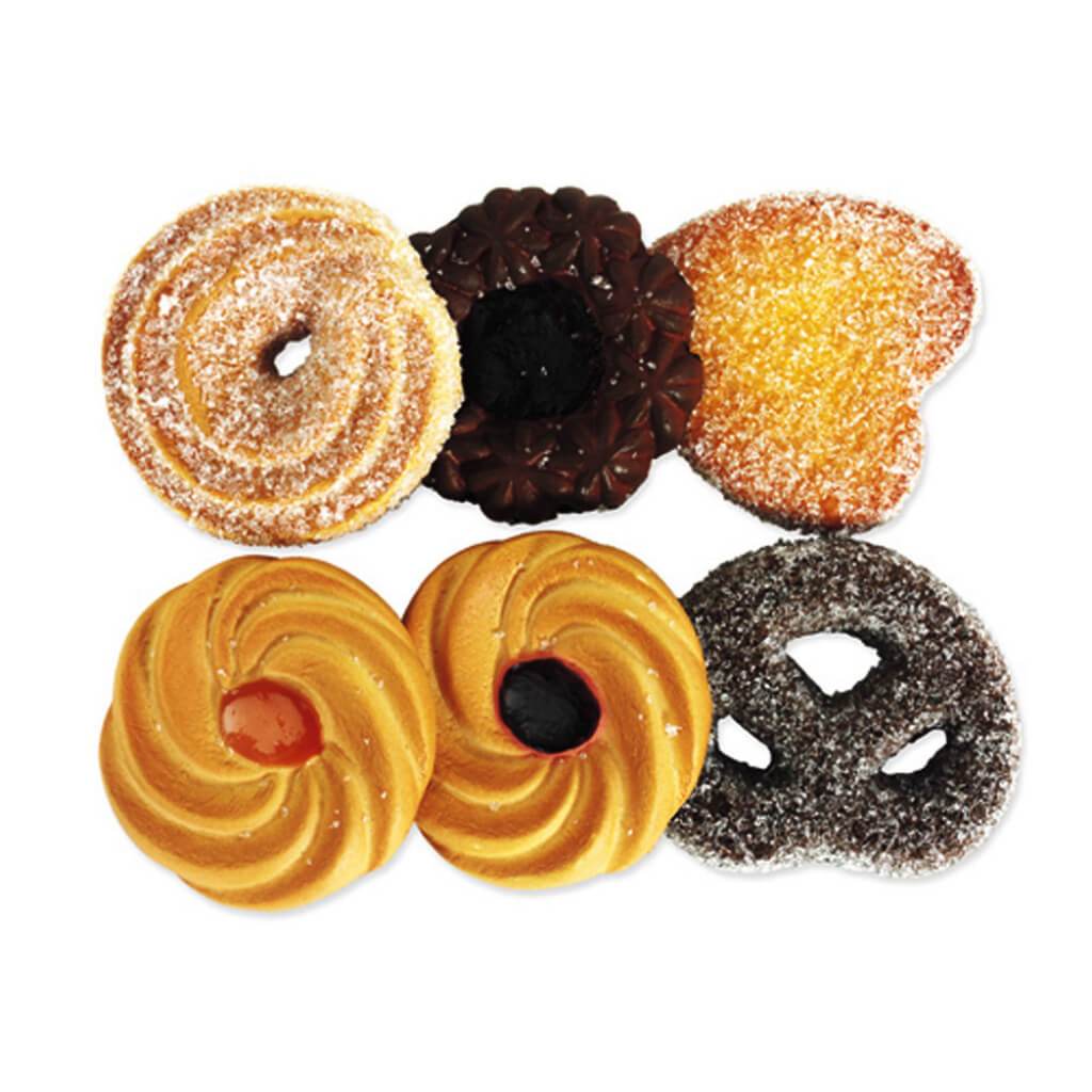 Cookie Assortment 2.25" x6  Natural