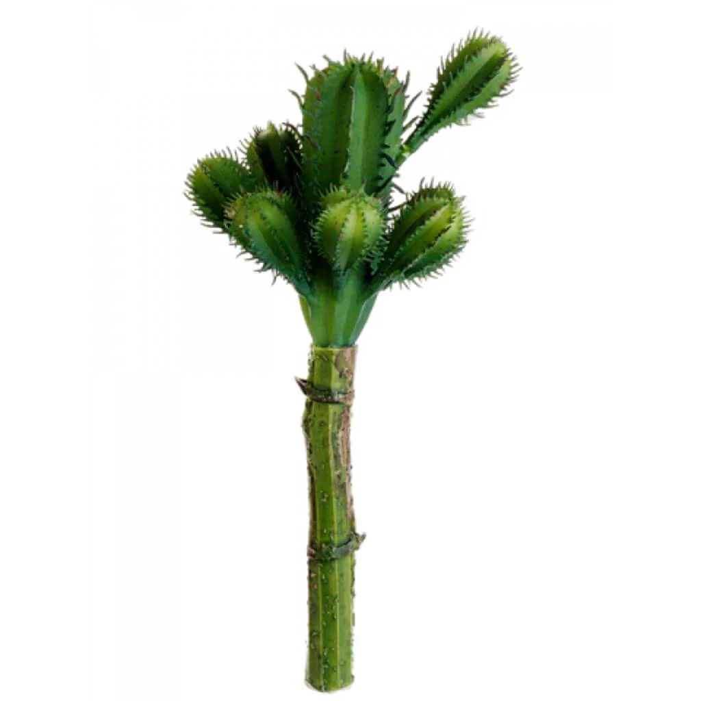 Mini Column Cactus Pick 7in Green