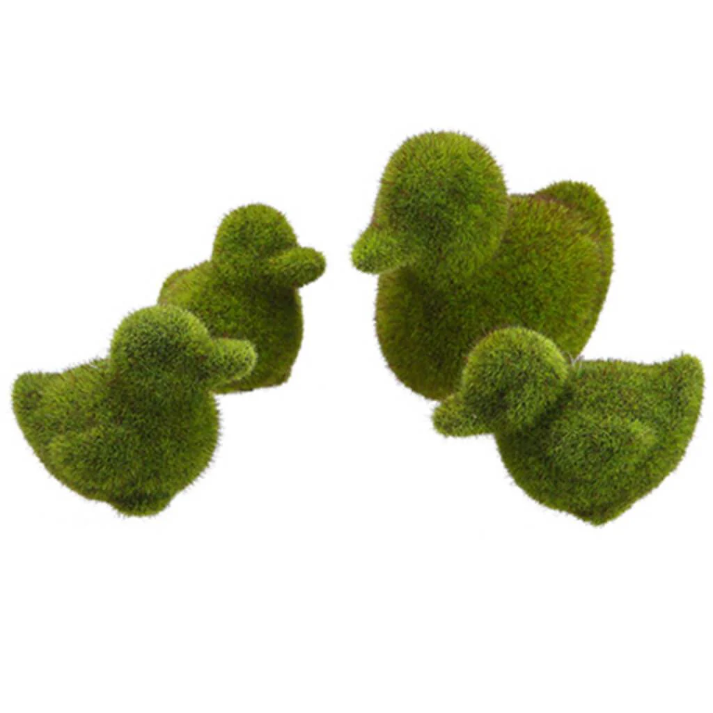3-5"ASST MOSS DUCK