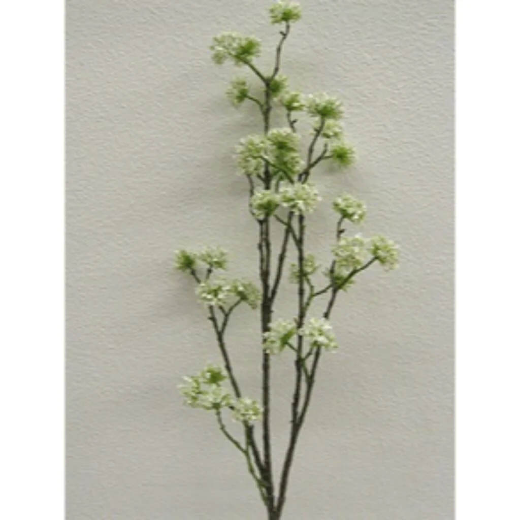 BUDDING BLOSSOM SPRAY 42.5" WHITE