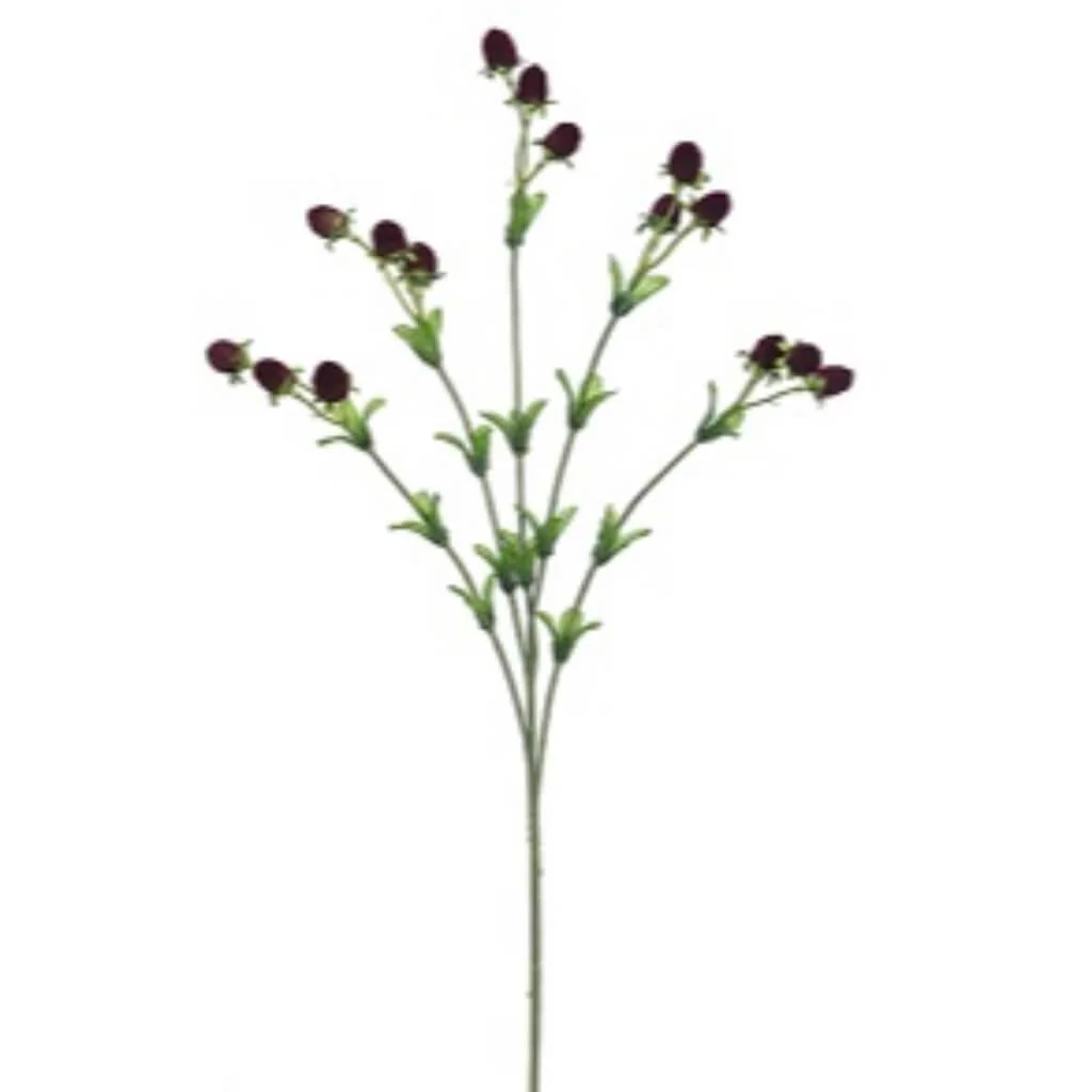 CURRANT SPRAY 24in BURGUNDY