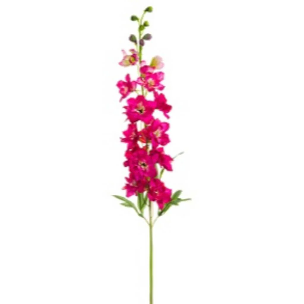 Delphinium Spray 36.5in Cerise