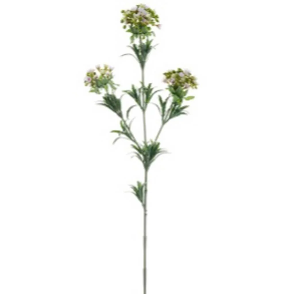 BLOOMING THISTLE SPRAY 31in White