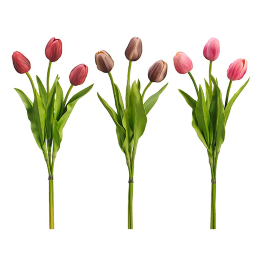 23"TULIP BUNDLE X3