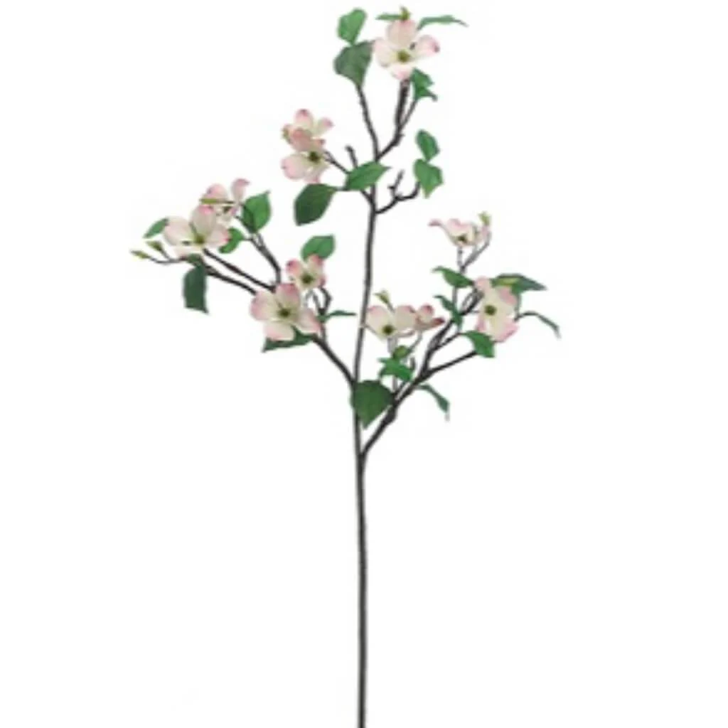 DOGWOOD SPRAY 53in Cream Pink