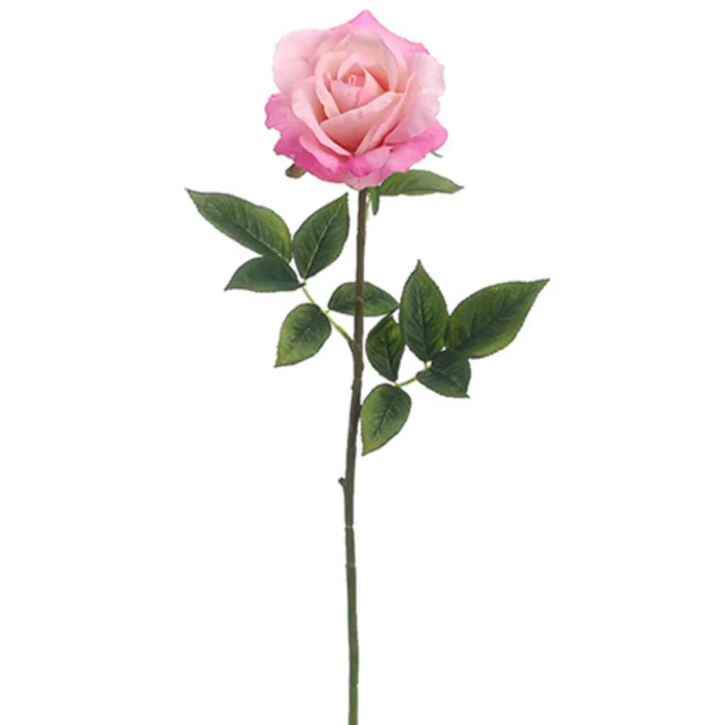ROSE SPRAY 28" TWO TONE PINK