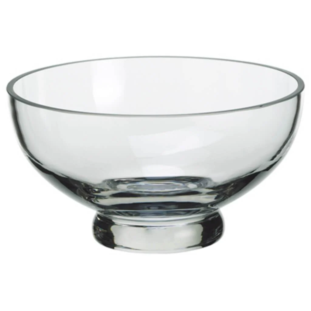 7inD x 3.9inH GLASS BOWL CW