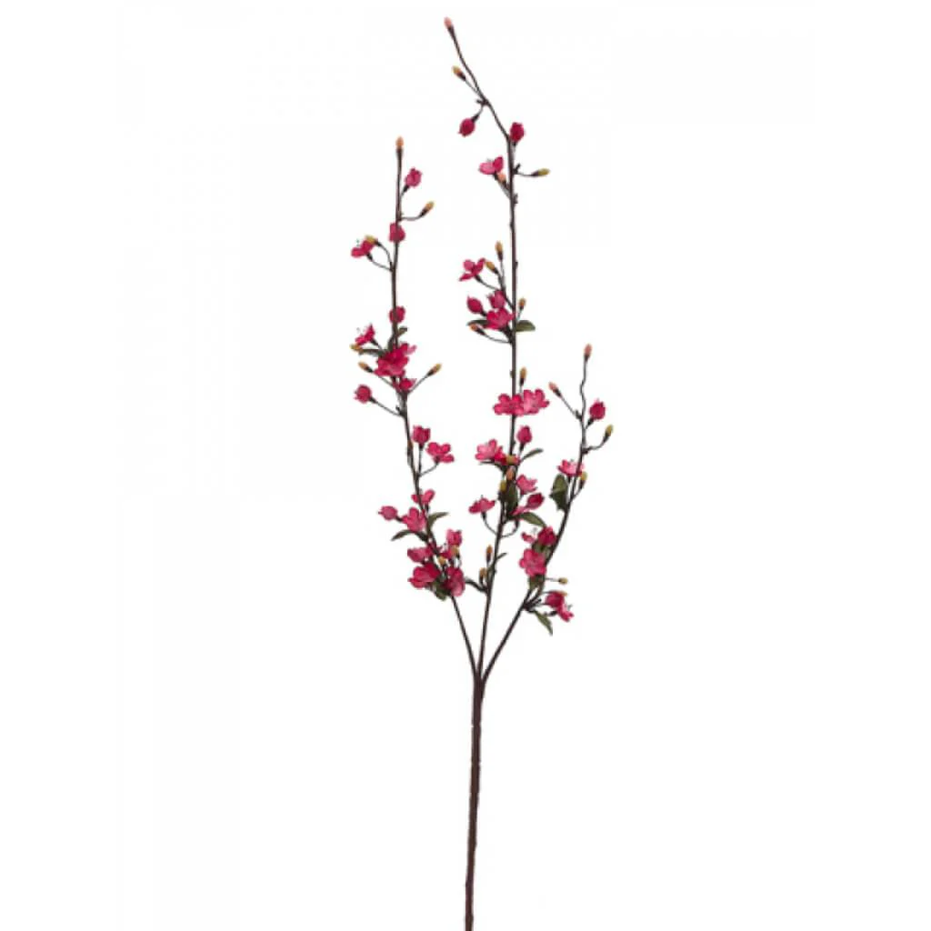 Mini Blossom Spray 28" Cerise