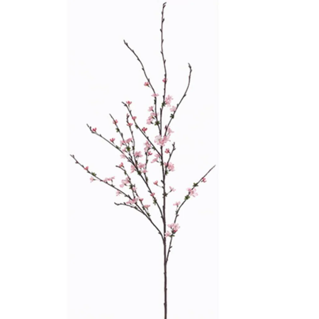 Cherry Blossom Spray 38in Soft Pink