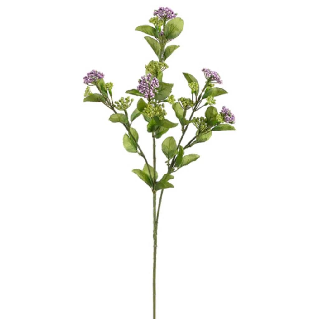 BERRY SPRAY 27" LAVENDER