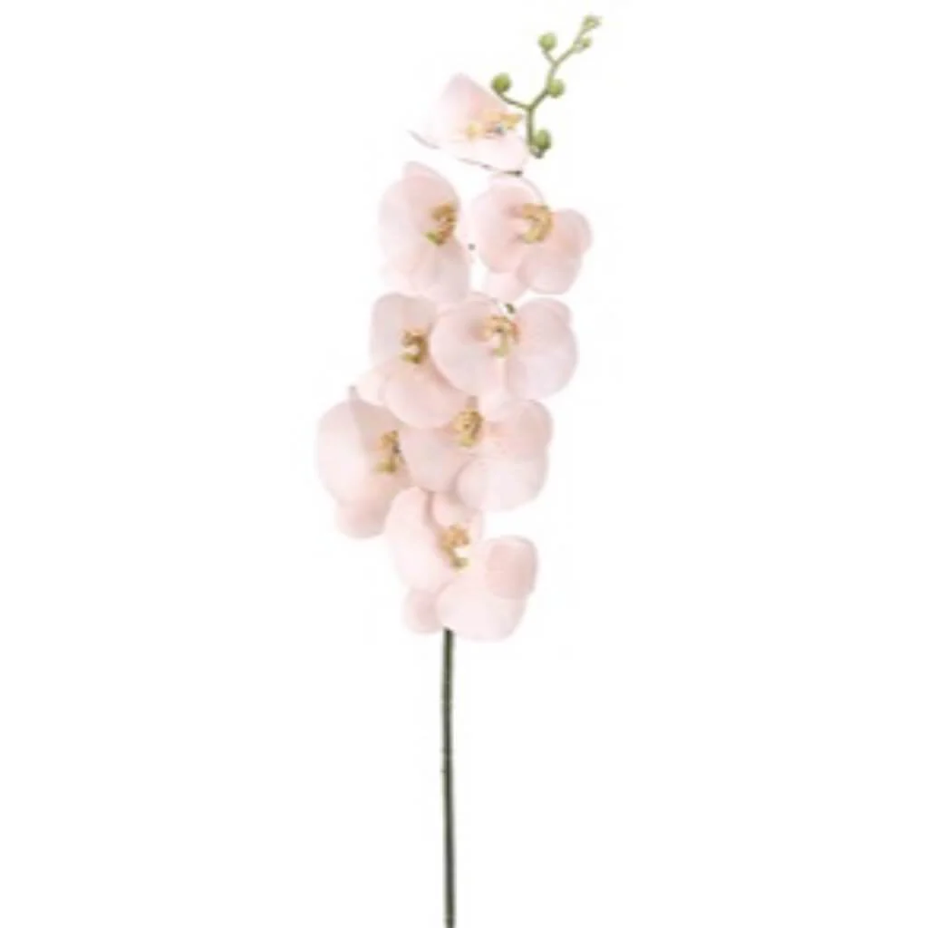 Rhinest.Phalaenopsis Spray 32" Blush