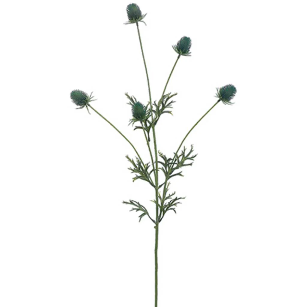 Thistle Spray 36" Blue Gray