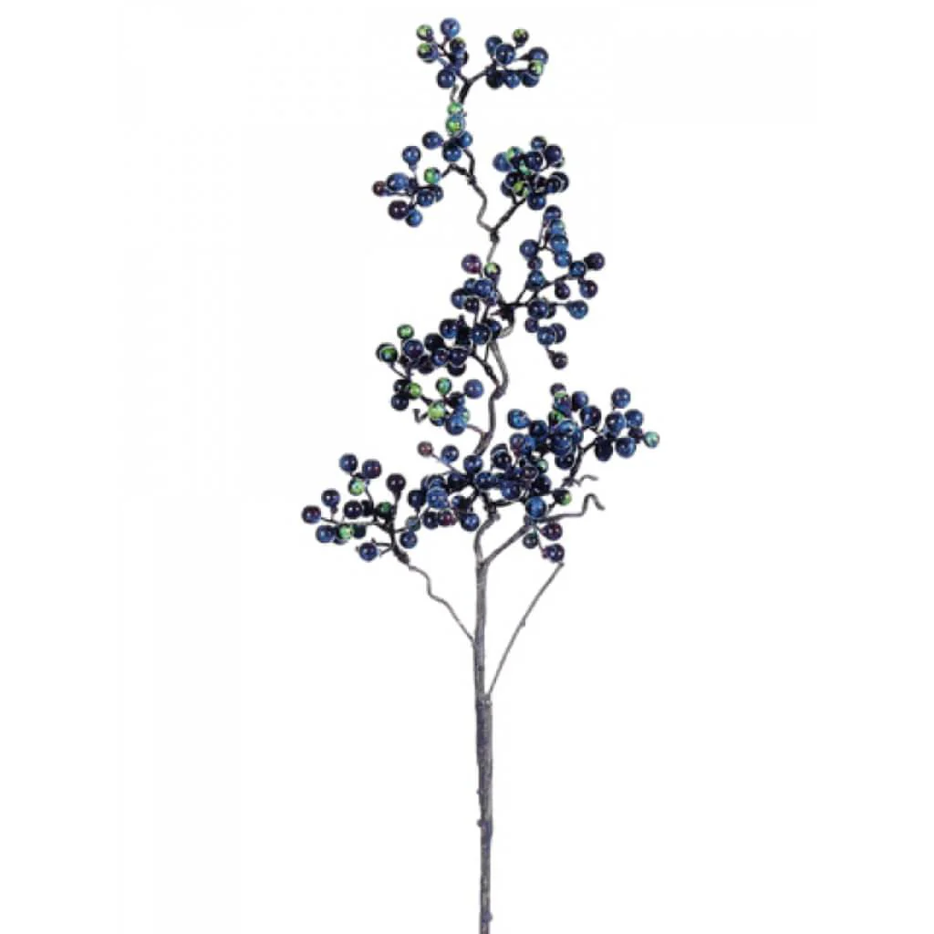 Berry Spray 21" Blue