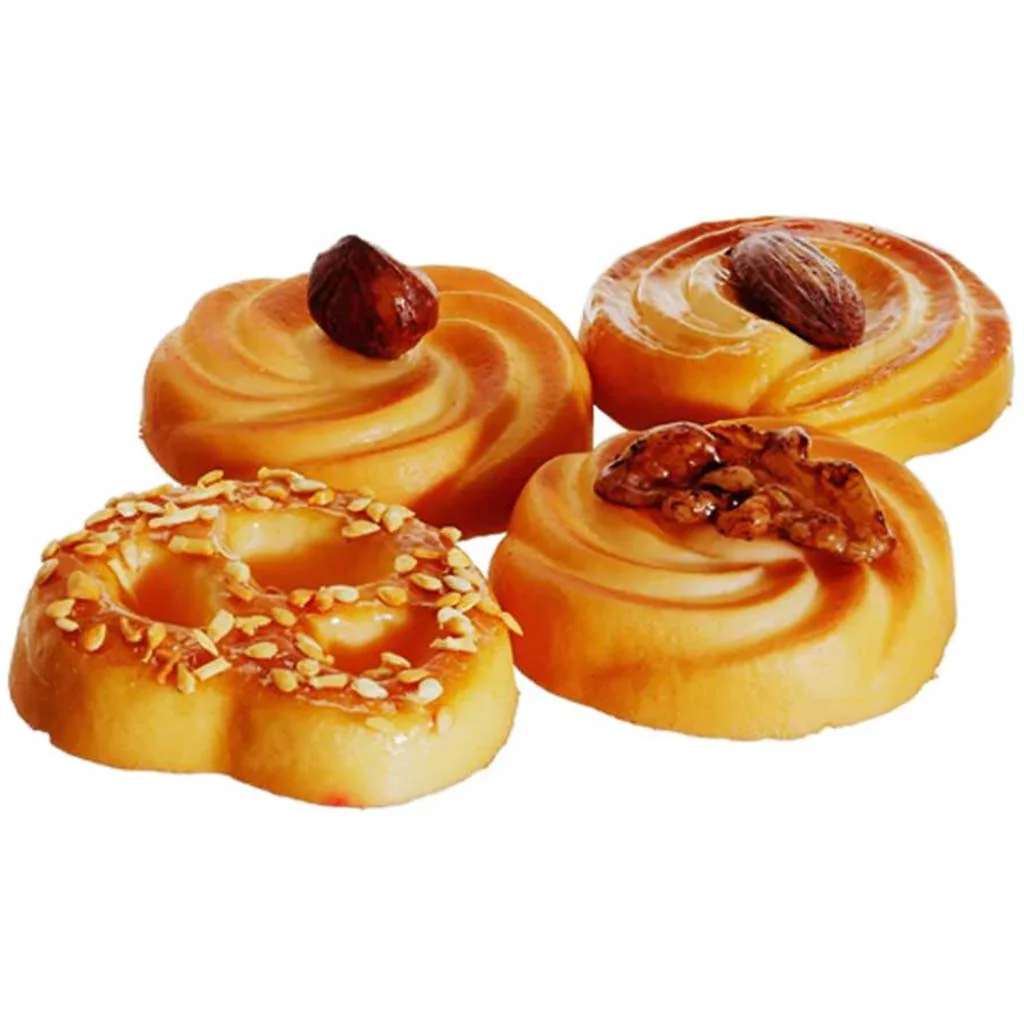 Assorted Cookie (4Ea/Box) 2in Brown
