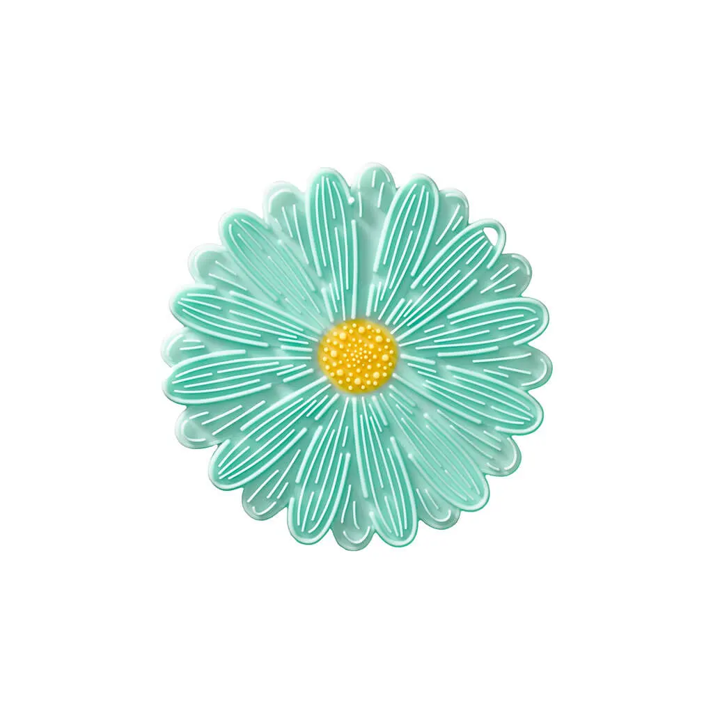 Daisy Trivet Aqua