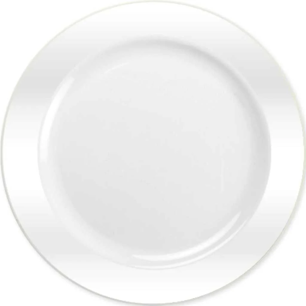 Lillian Magnificence Pearl Plate 10.25in, 30ct