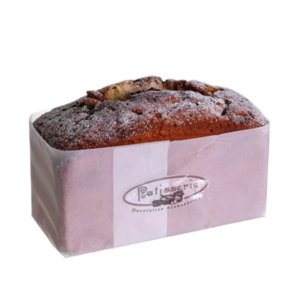 Sugared Loaf Cake w/Nuts  3.5inH x 3inW x 6inL Brown