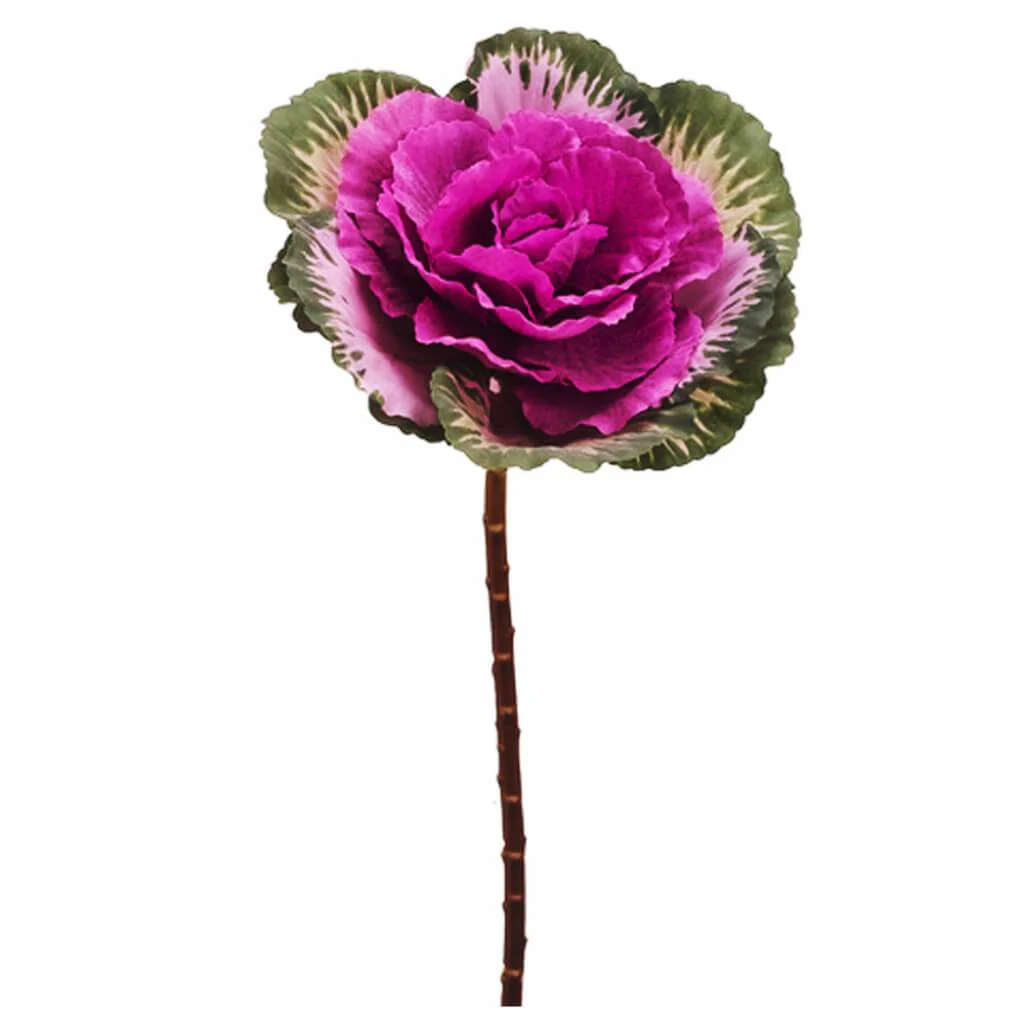 CABBAGE SPRAY 19" GREEN PURPLE