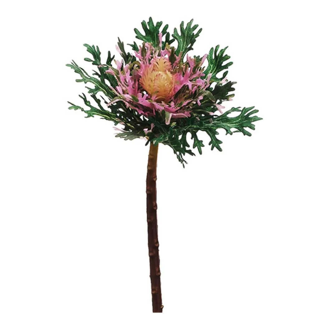 Cabbage Spray 18" Green Purple