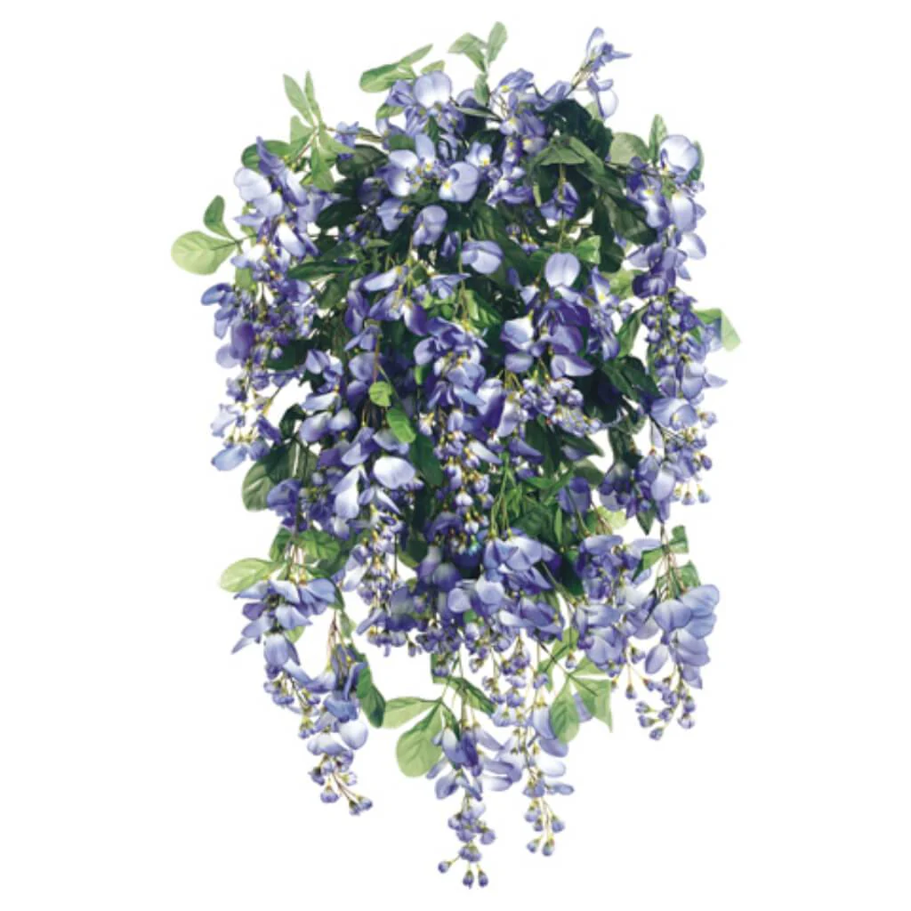 Wisteria Bush X45 31" Blue