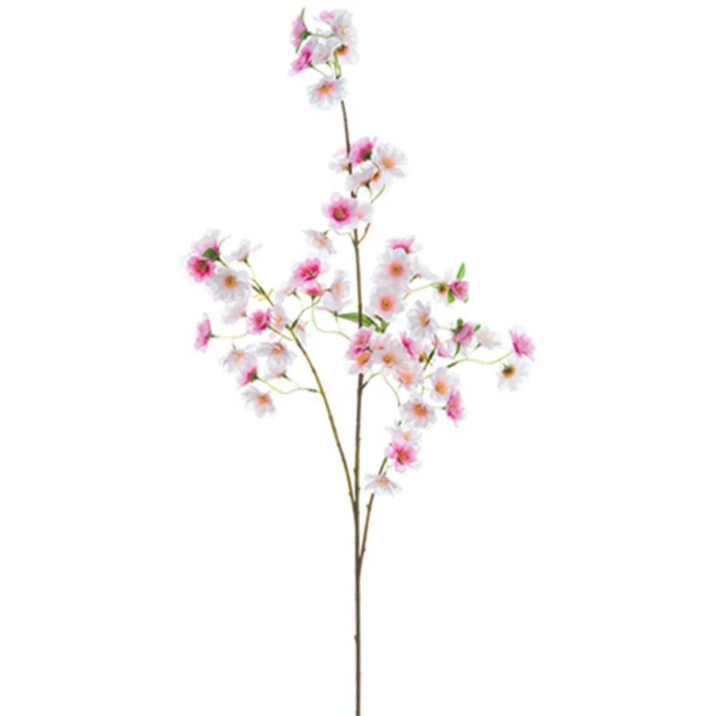 Cherry Blossom Spray 49" Pink Cream
