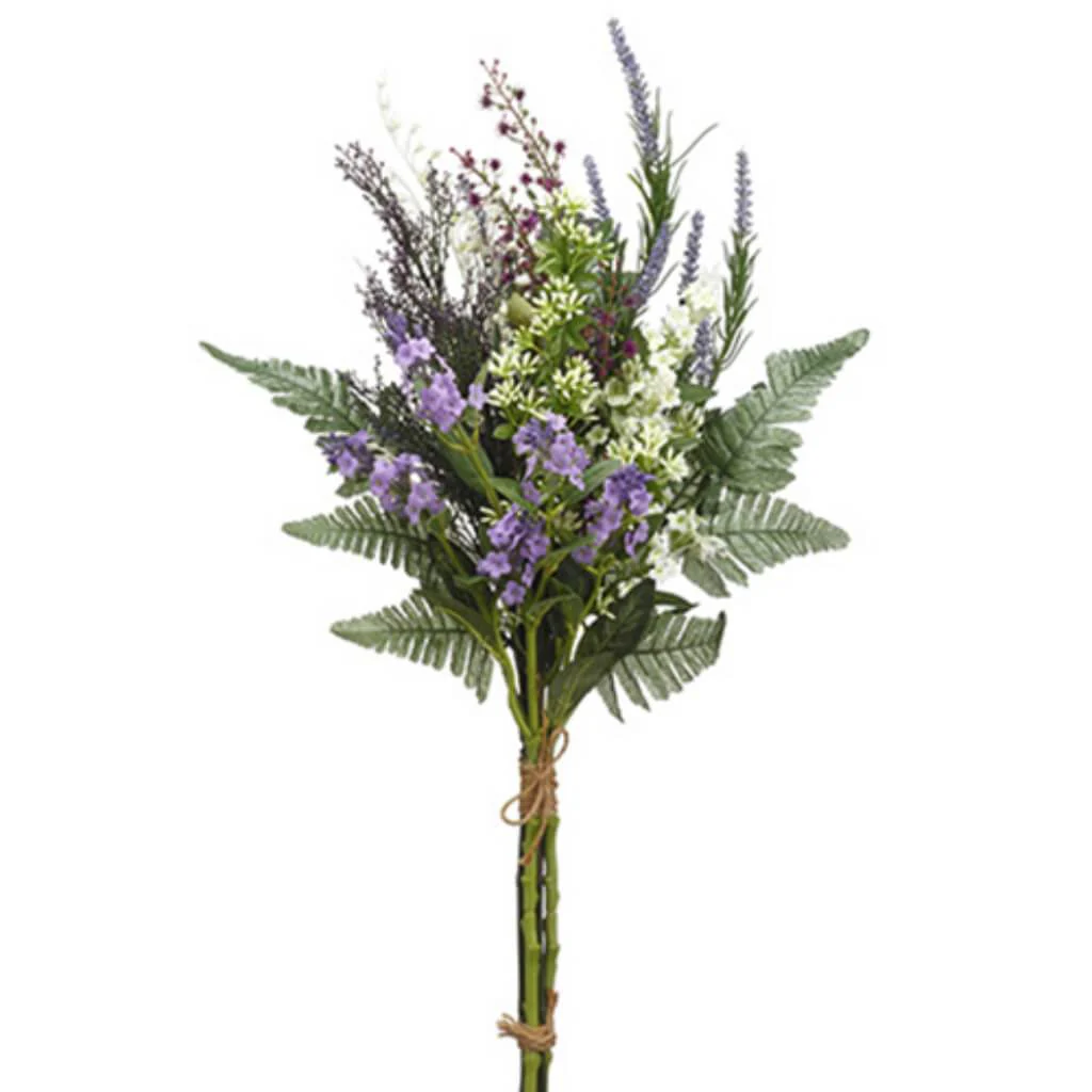 Lavender/Forget-Me-Not Bdl 24"
