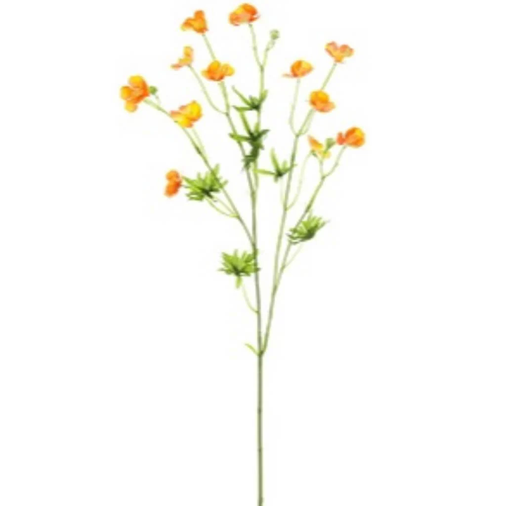 Buttercup Spray 27" Peach