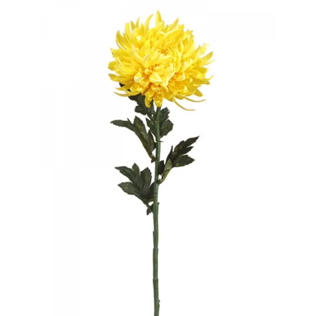 Chrysanthemum Spray 24" Yellow Gold