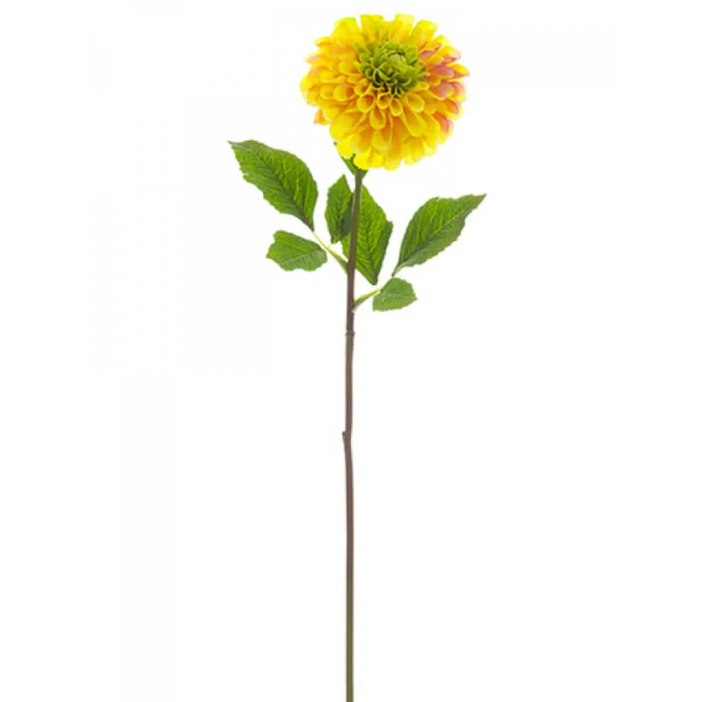 DAHLIA SPRAY 24" YELLOW