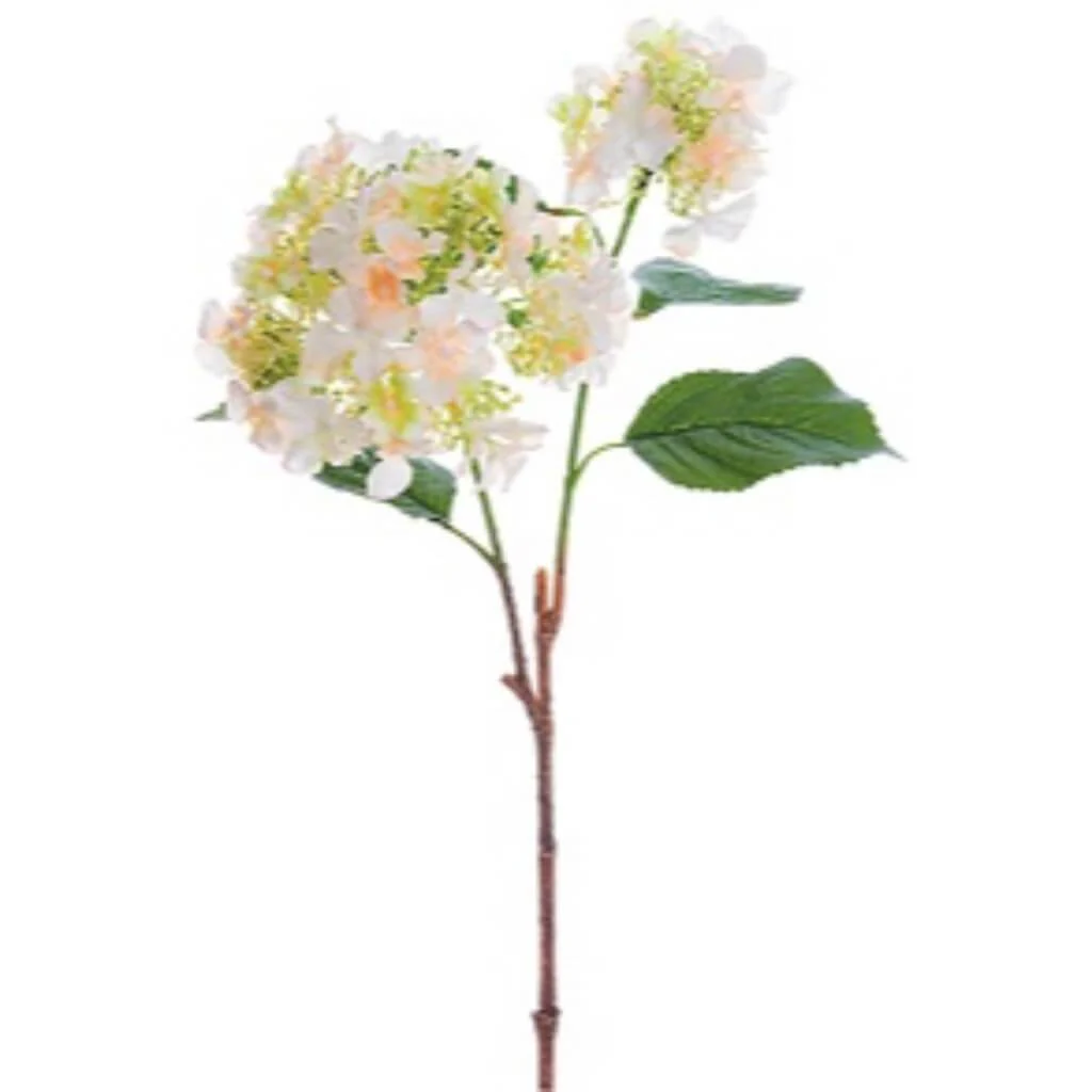 Hydrangea Spray 25" Peach