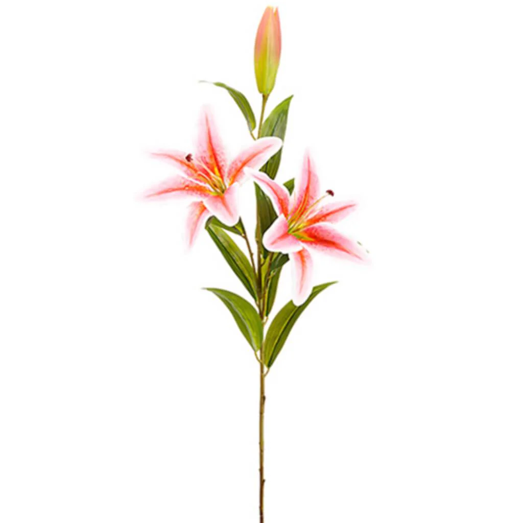 Lily Spray 43" Pink