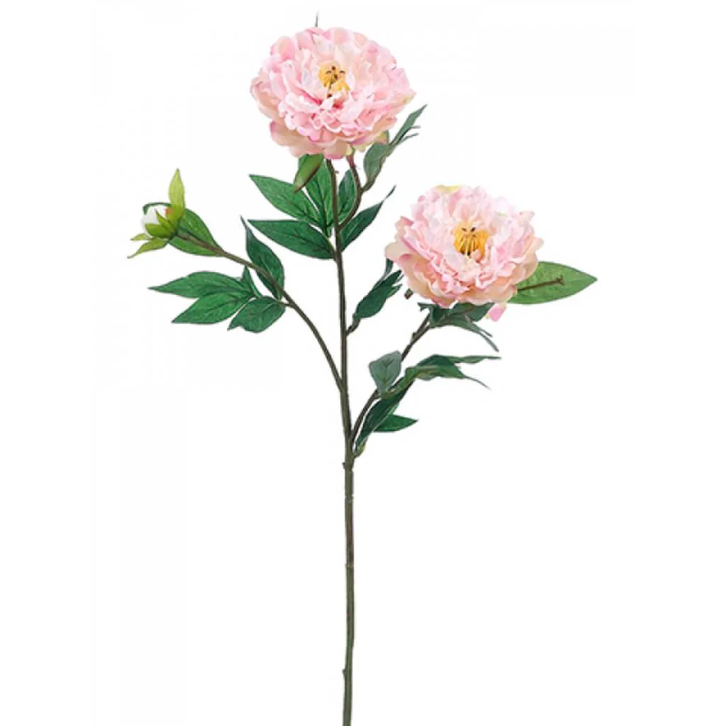 Peony Spray 29.5" Soft Pink