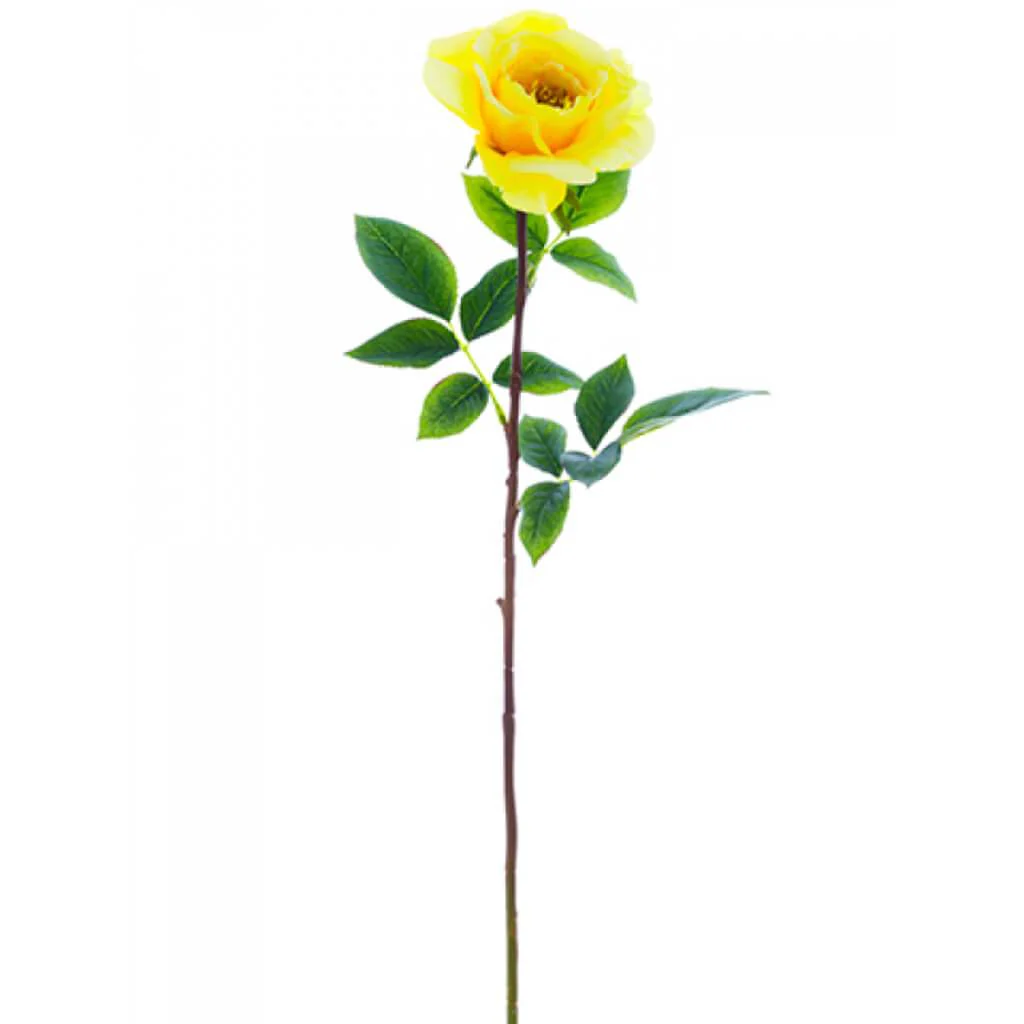 Rose Spray 27" Yellow