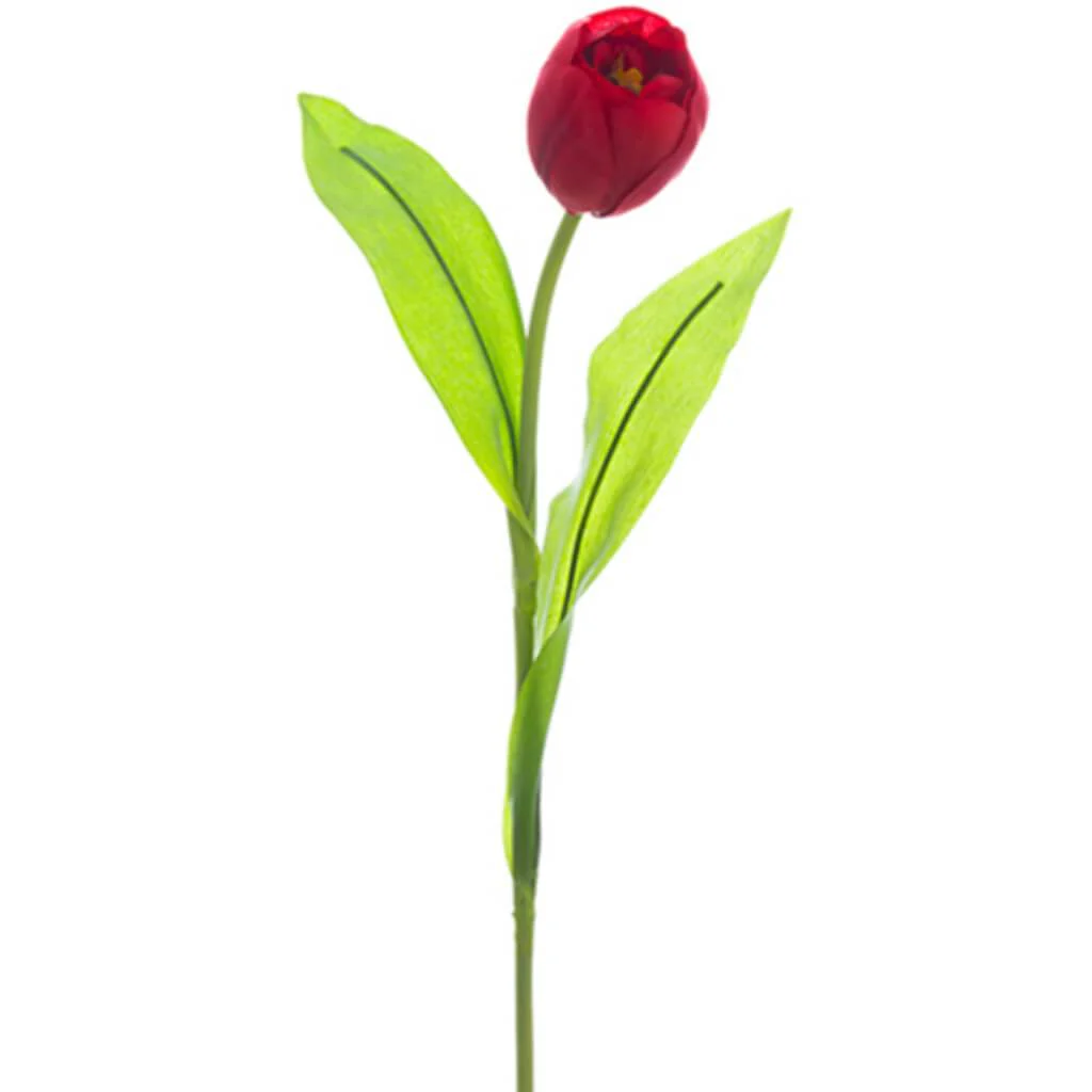 Tulip Spray 16" Red