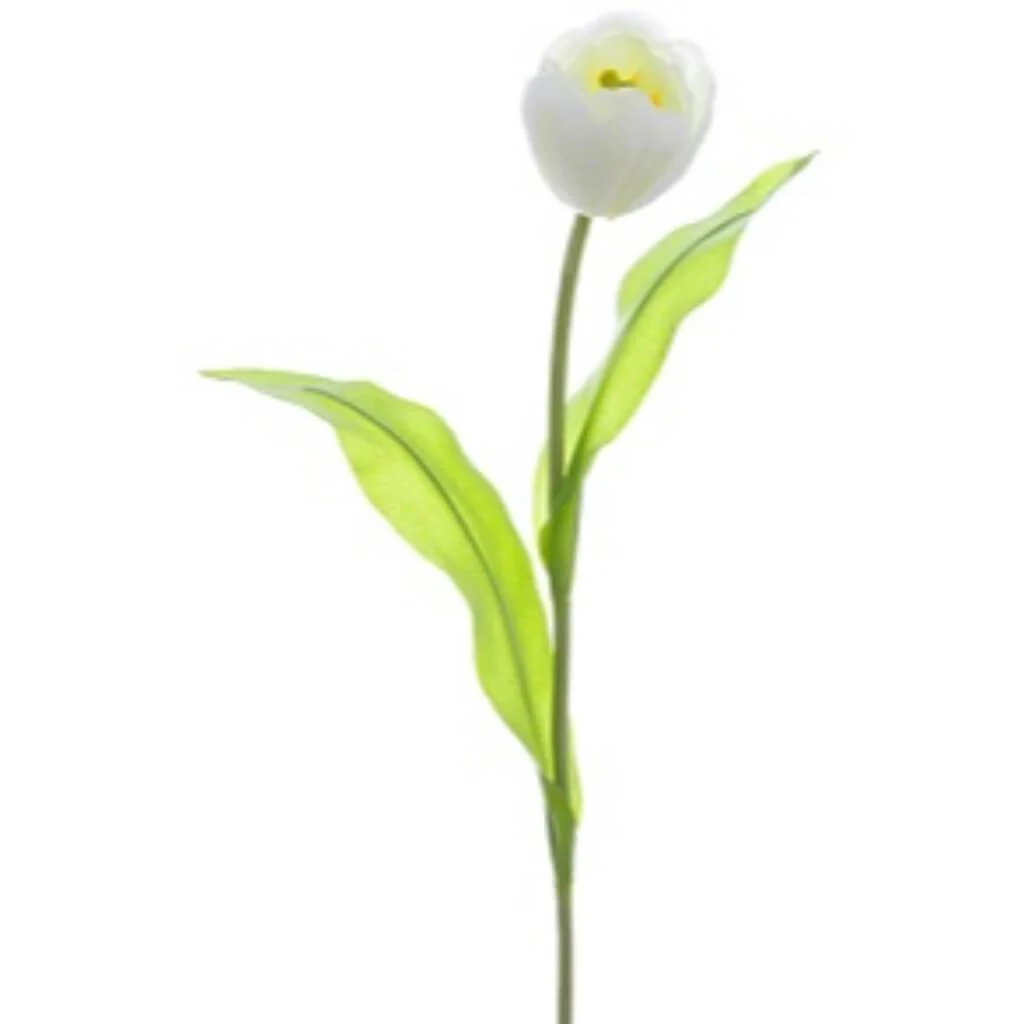 Tulip Spray 16" White