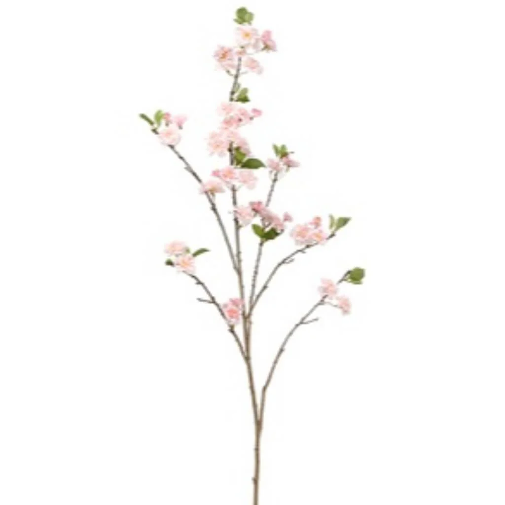 Cherry Blossom Spray 53" Soft Pink