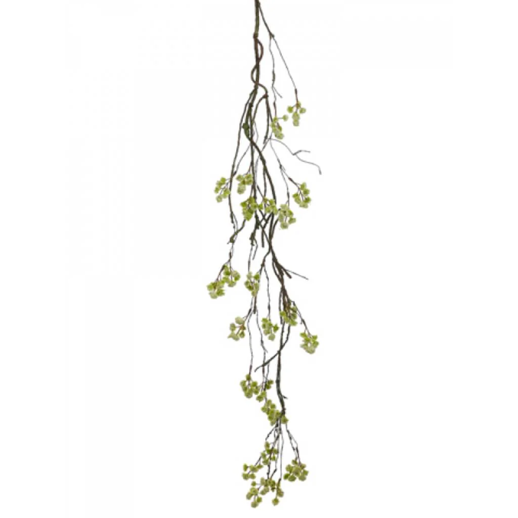 Mini Blossom Hanging Spray 48" White
