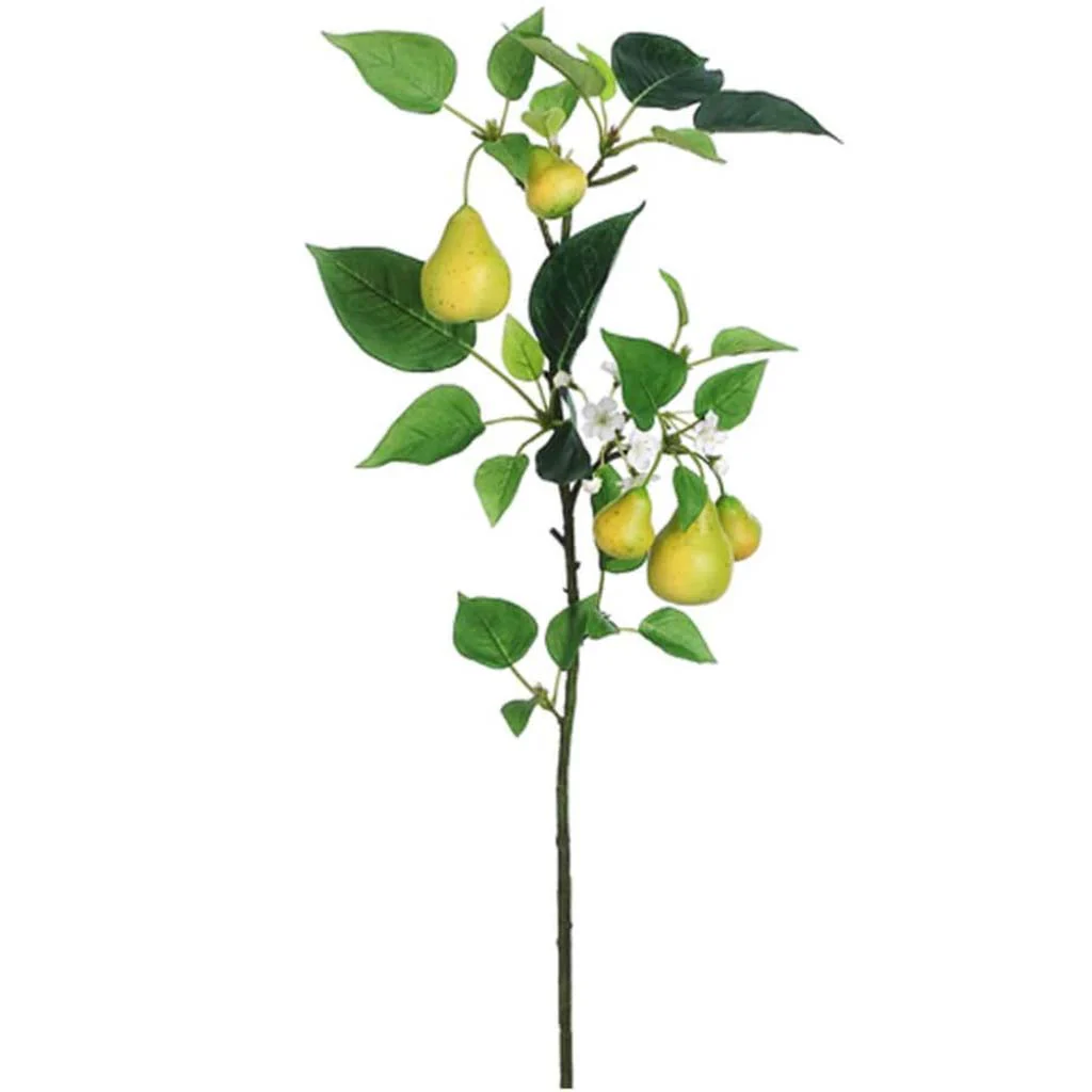 Pear Branch 34.5" Gr/Wh