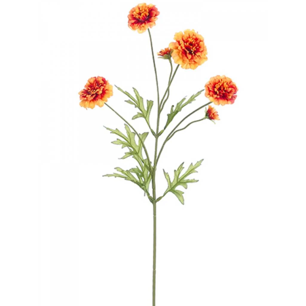 Marigold Spray 25.5" Orange