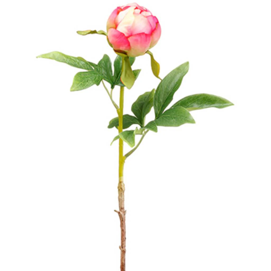 Peony Bud Spray 22" Pink