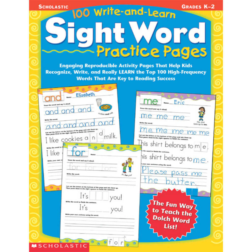 100 WRITE & LRN SIGHT WORD PB N/A, N/A