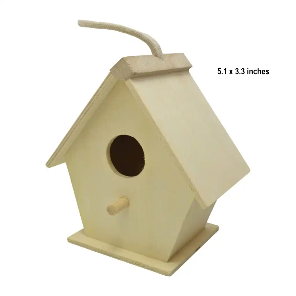 Rose Birdhouse Medium 3/18