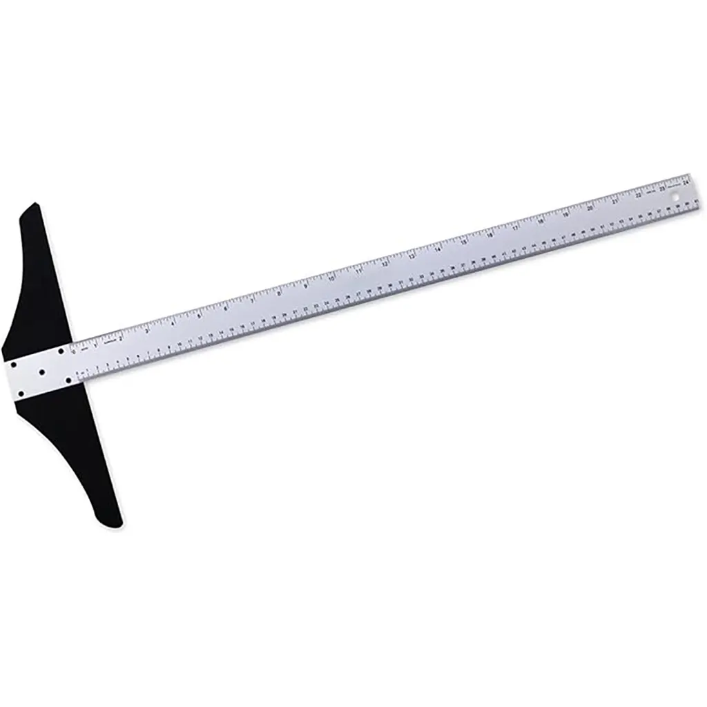 Alumicolor Standard T-Square 24in, Silver