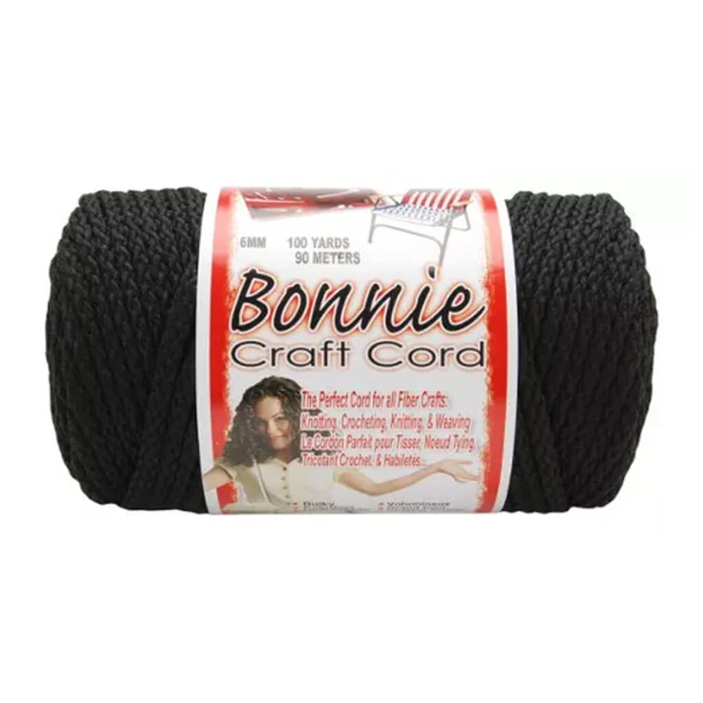 Bonnie Braid 6mm x 100yds, Black
