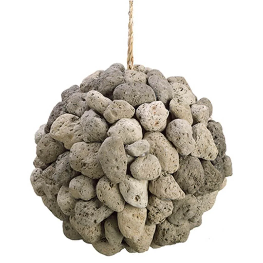 7"Rock Ball Tn/Gy
