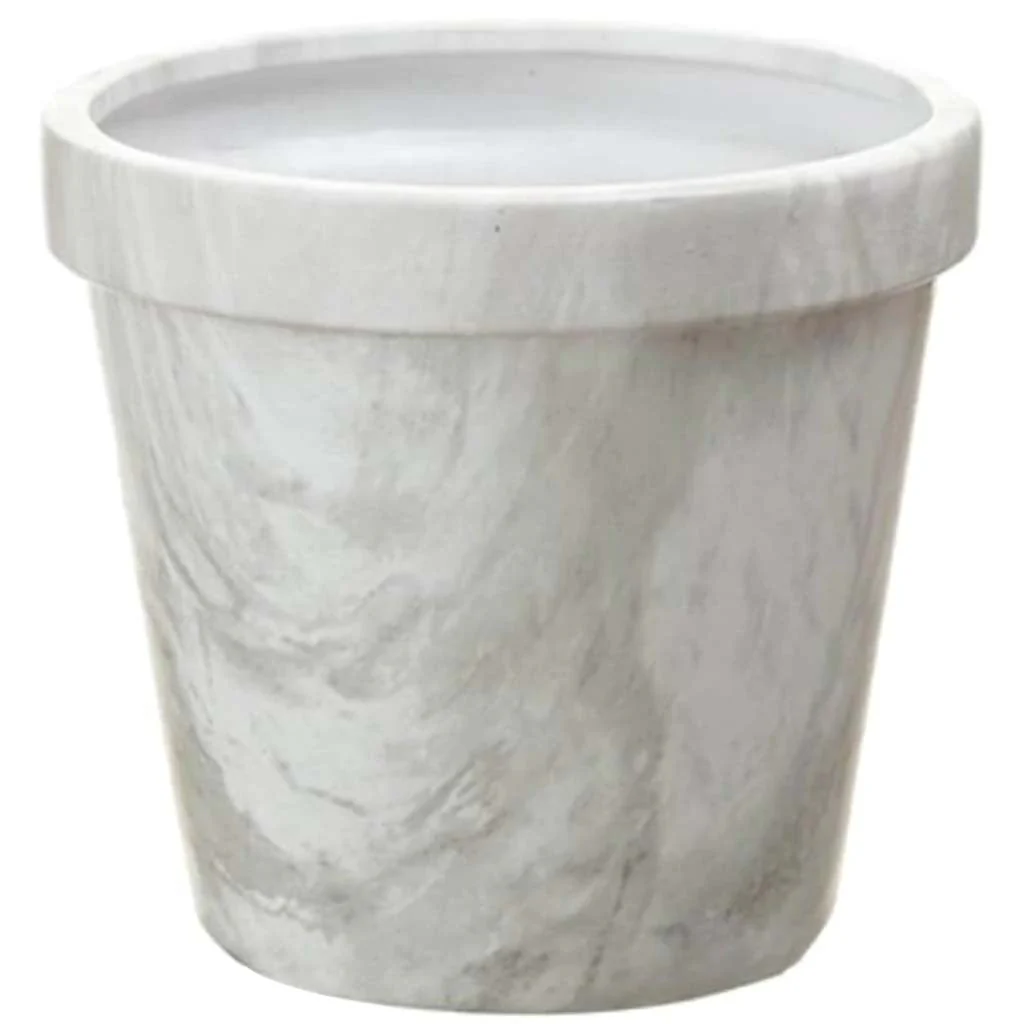 6.5H7"D Terra Cotta Pot Wh