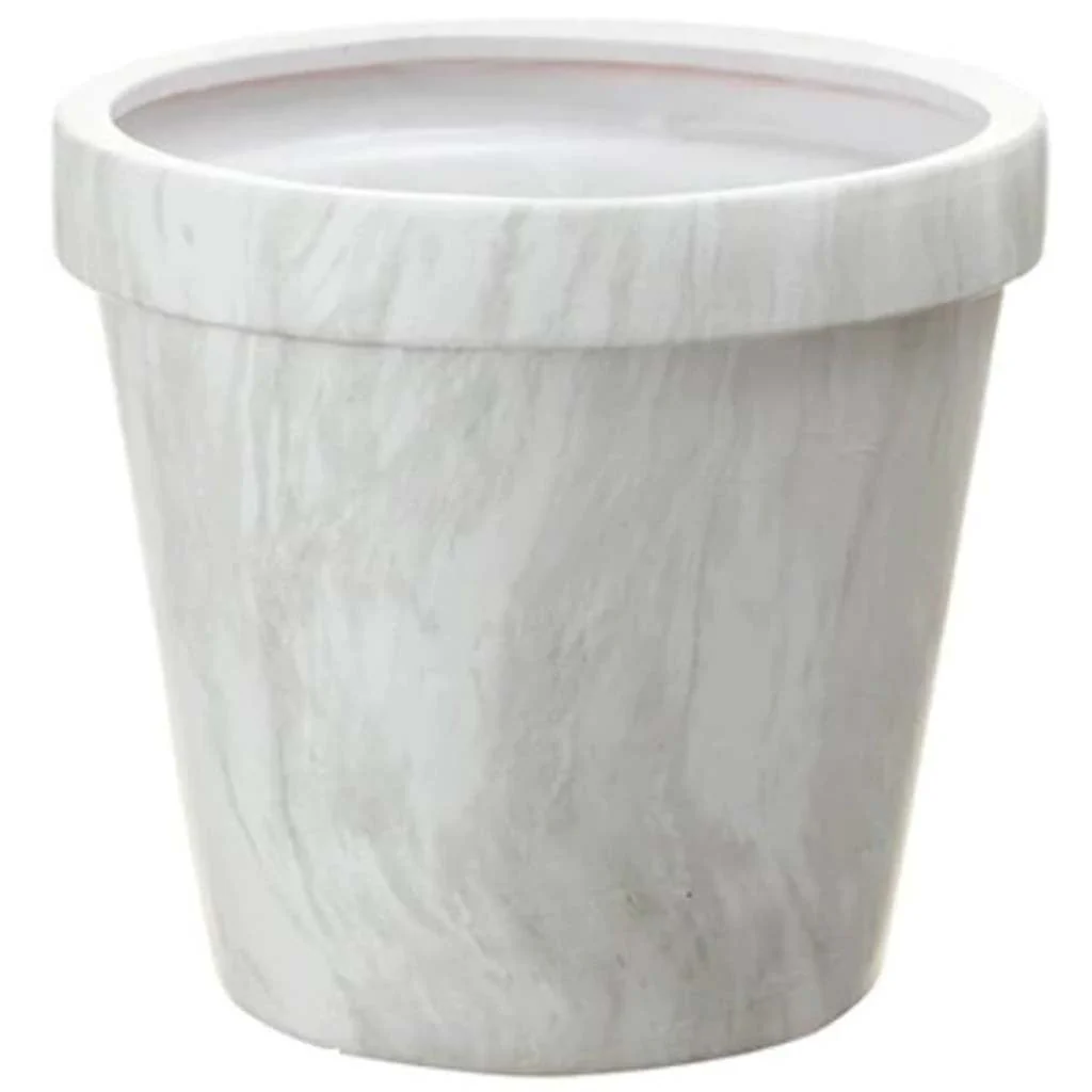 8.25H9"D Terra Cotta Pot Wh
