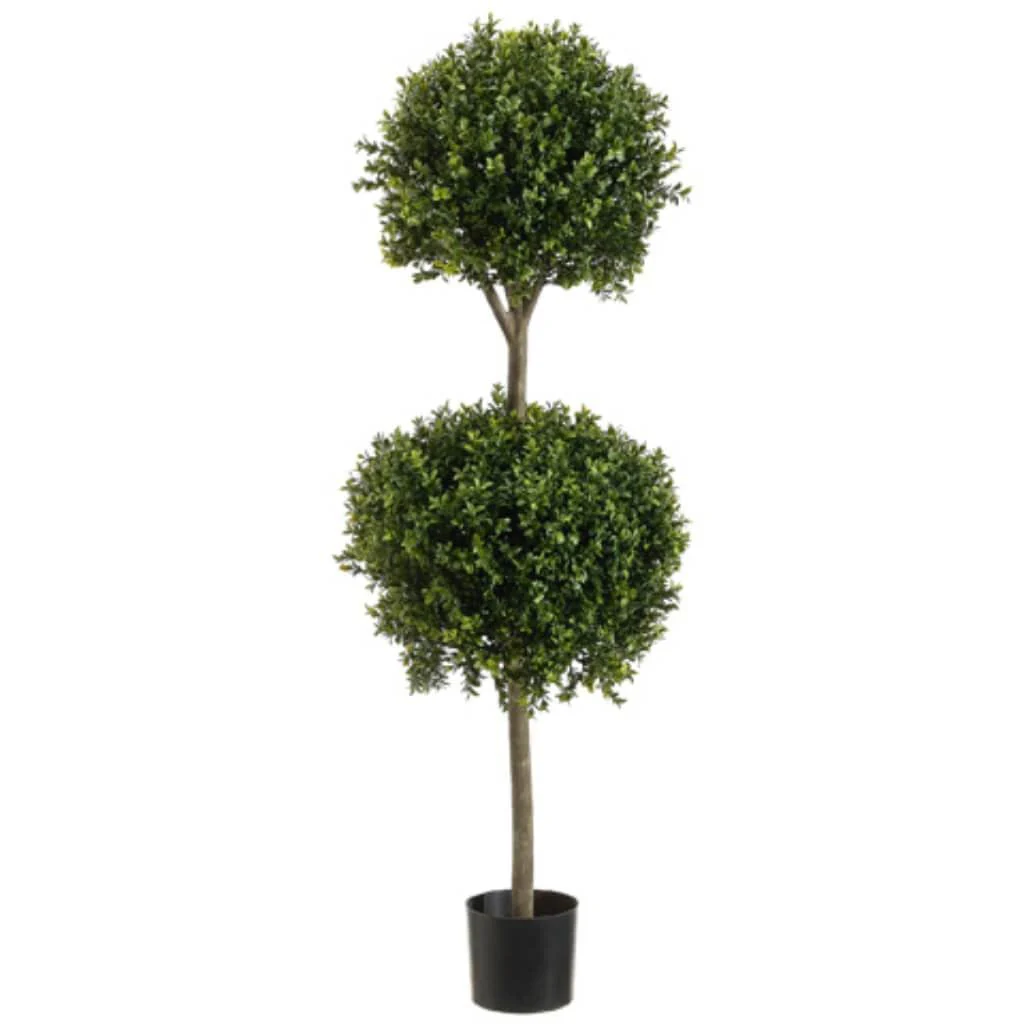 4'Dbl Ball Boxwood Top.(P)Grtt